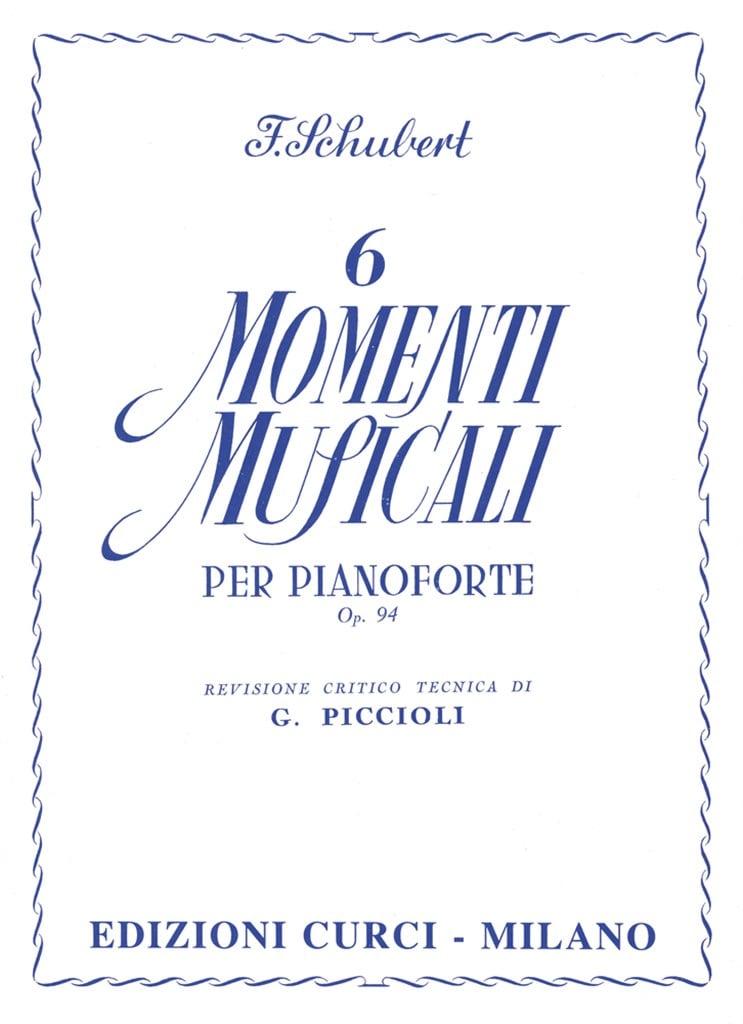 Momenti Musicali (6) Op. 94 (Piccioli)